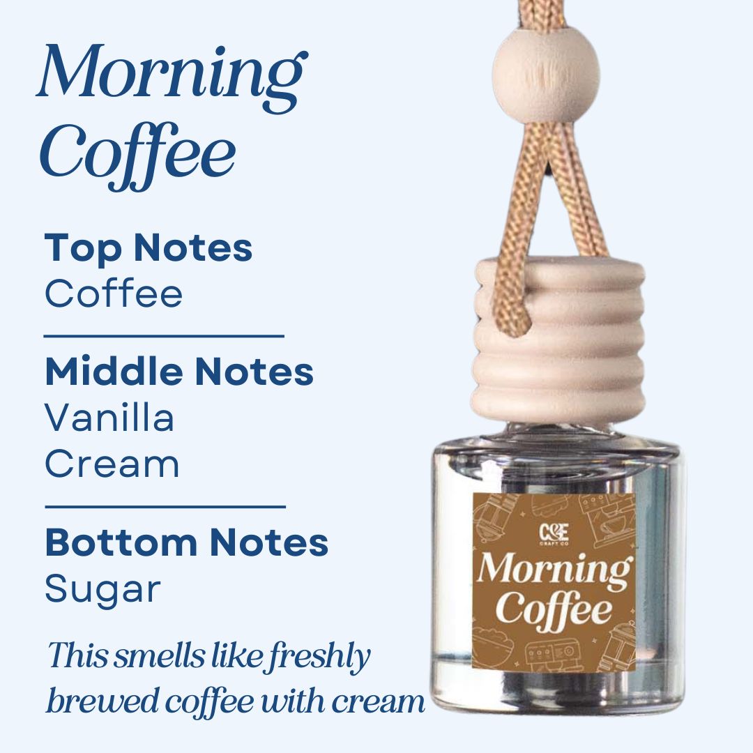 Morning Coffee Scented Car Freshener