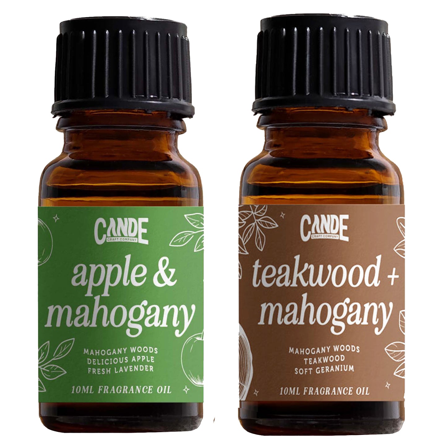Scented Premium Fragrance Oil 2 Pack - Long-lasting Fragrance for Home