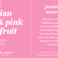 Jasmine & Pink Dragonfruit 4 oz Room & Linen Spray label