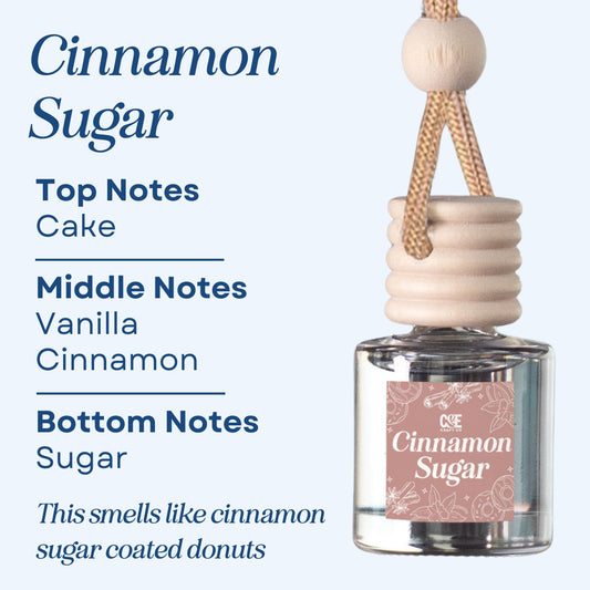 Cinnamon Sugar Scented Car Freshener