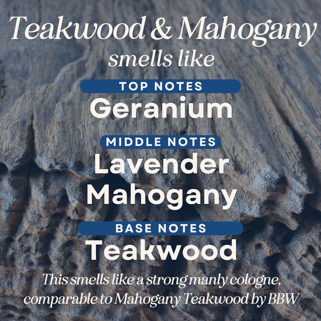 Teakwood + Mahogany Room & Linen Spray by C&E Craft Co
