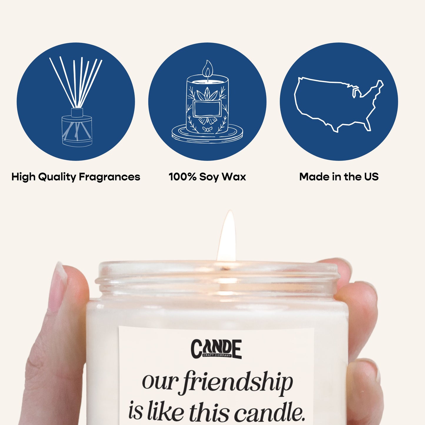 No Matter How Hard Life Gets At Least You Don't Have Ugly Children Candle
