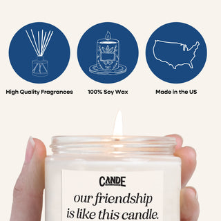 Look at You Getting Promoted and Shit Candle
