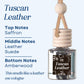 Tuscan Leather Scented Car Freshener