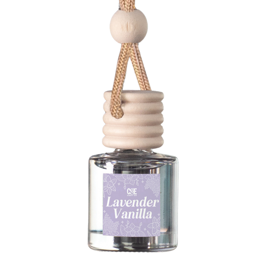 Lavender Vanilla Scented Car Freshener