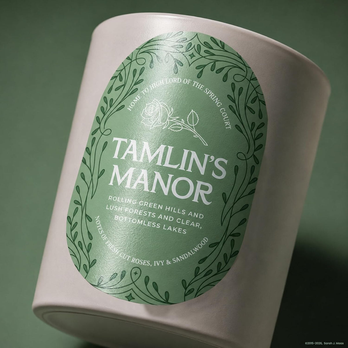 Tamlin's Manor Scented Candle