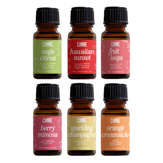 6 Pack Fragrance Oil Set for Home & Car | Long Lasting Scent Oils for Diffusers, Candles, Fresheners