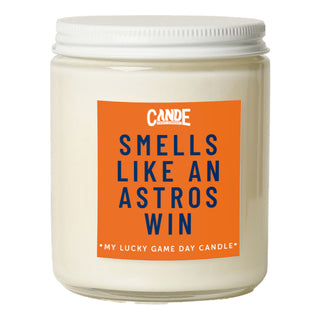Smells Like An Astros Win Candle