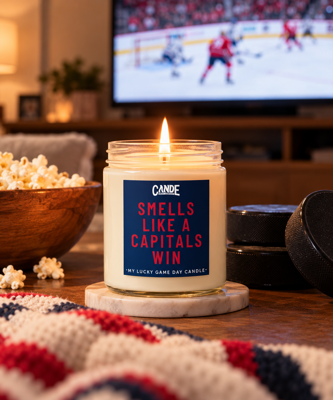 Smells Like a Hockey Win Candle