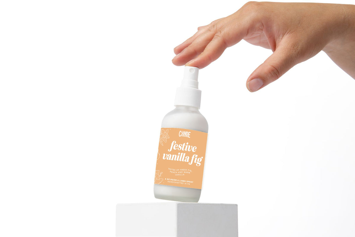 Festive Vanilla Fig 4 oz Room & Linen Spray