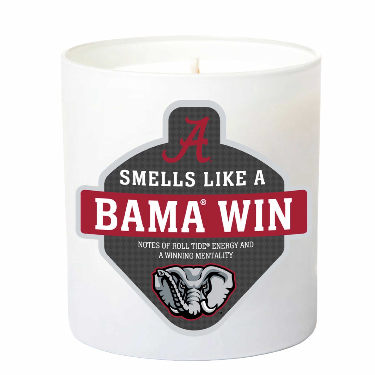 Smells Like a Bama Win Candle - The University of Alabama Crimson Tide Gift