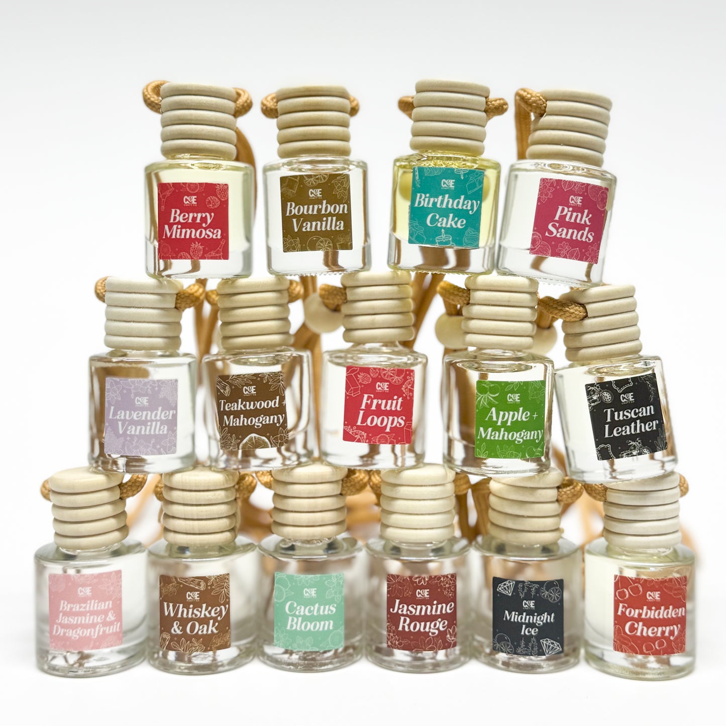 Vanilla Pumpkin Scented Car Freshener