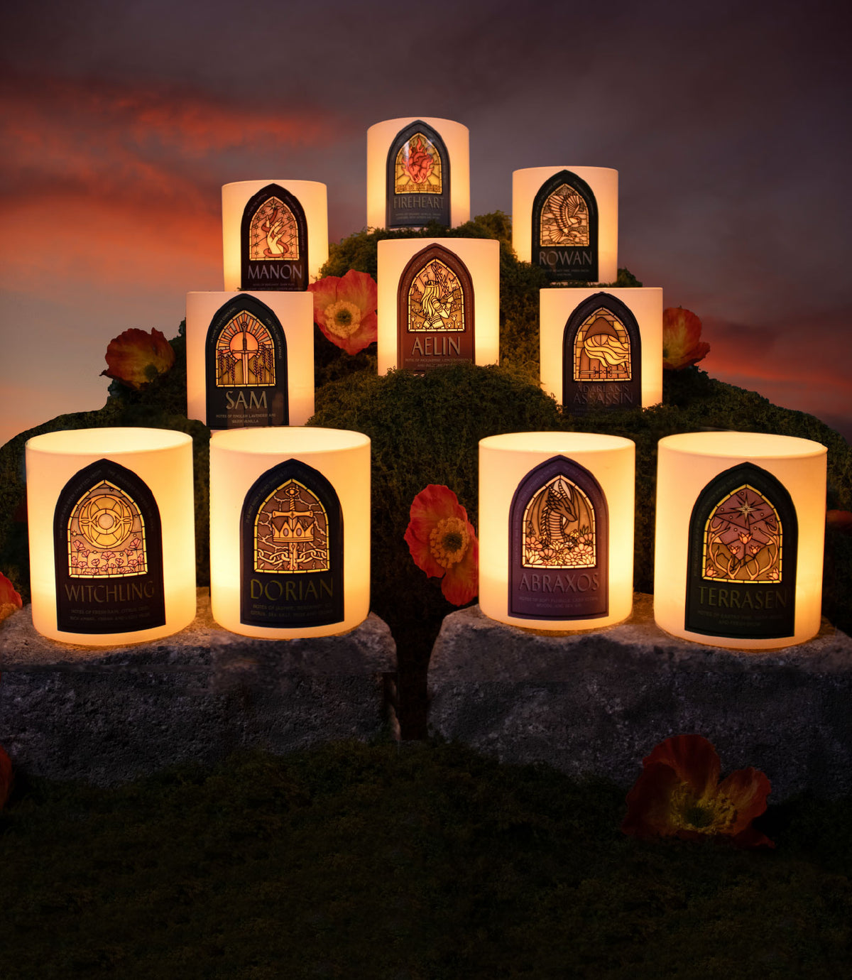 Terrasen Scented Candle, Throne of Glass™