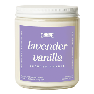 Lavender Vanilla Scented Candle