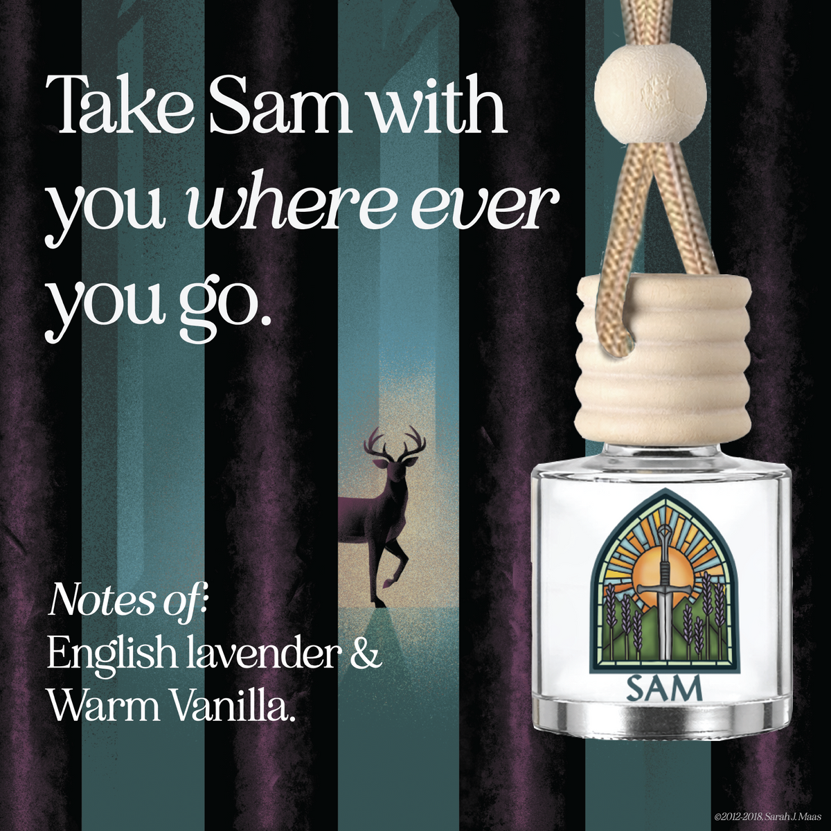 Sam Scented Car Freshener | Throne of Glass™