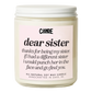 Dear Sister Candle