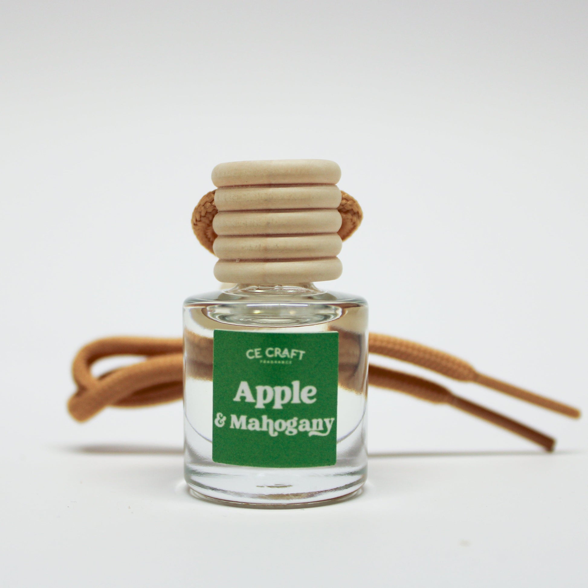 Scented Car Freshener - Car Air Diffuser - Long Lasting Fragrance for Car Vehicle Air Fresheners CE Craft Apple + Mahogany 