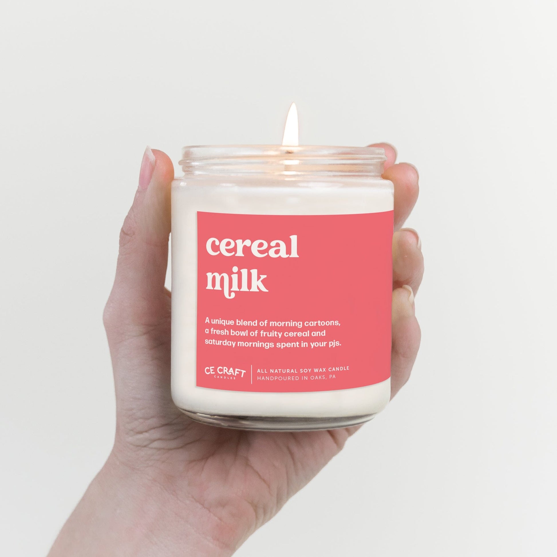 Cereal Milk Scented Candle Candles CE Craft 