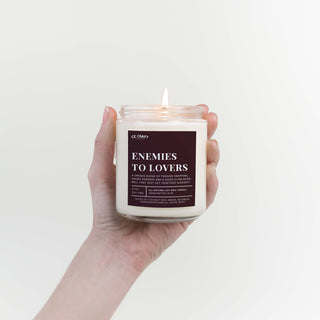 Enemies to Lovers Scented Soy Wax Candle C & E Craft Co 