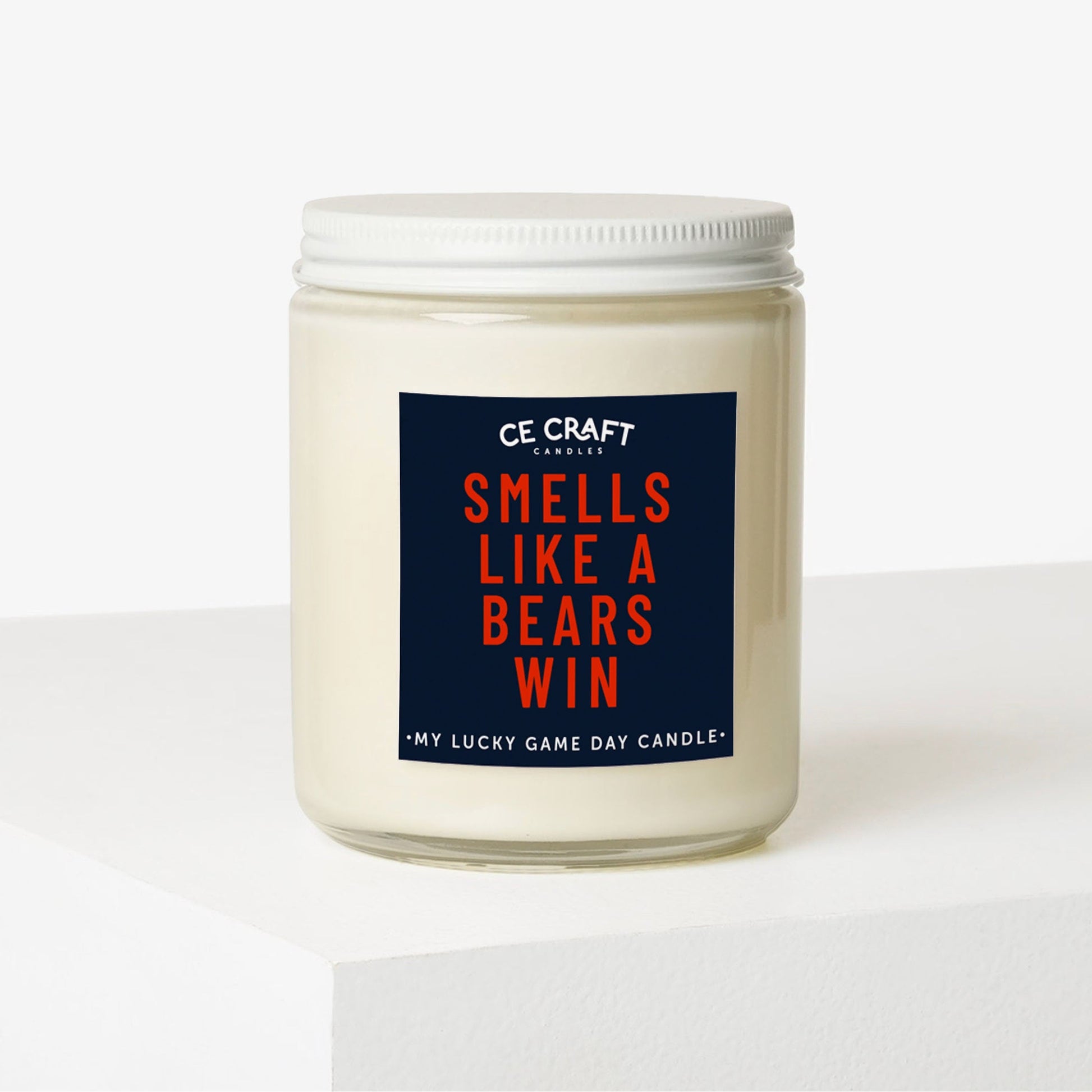 Smells Like a Bears Win Scented Candle C & E Craft Co 