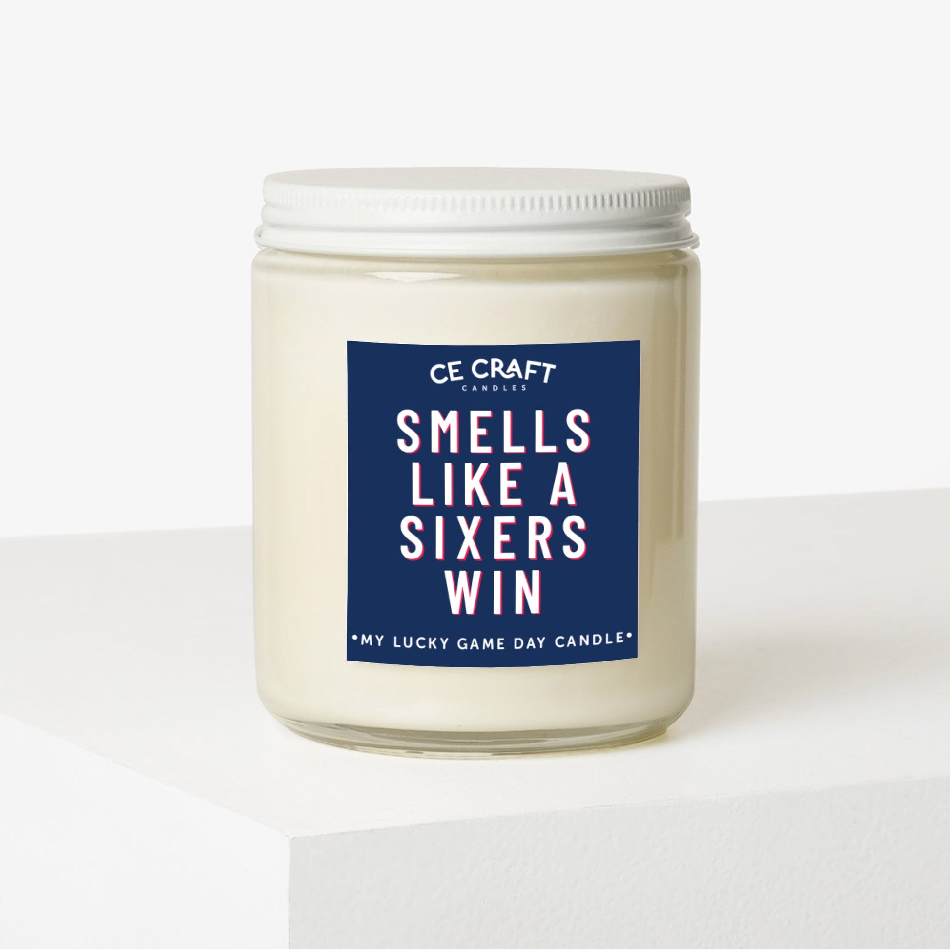 Smells Like a Sixers Win Scented Candle Candles CE Craft 