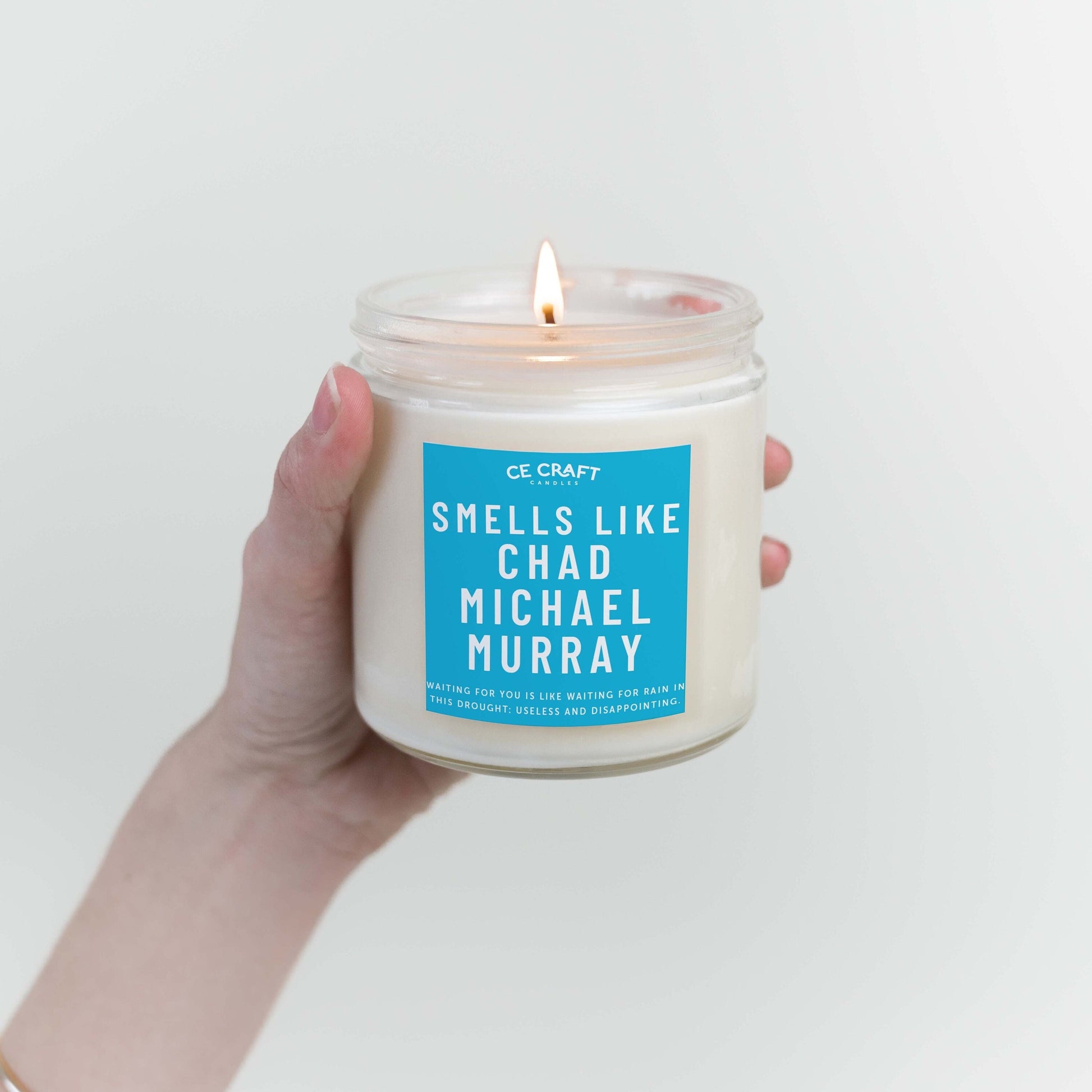 Smells Like Chad Michael Murray Soy Wax Candle C & E Craft Co 