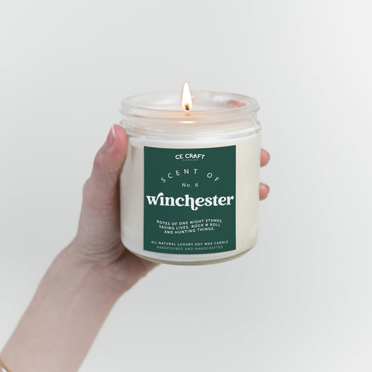 The Scent of Winchester Candle Candles CE Craft Large 